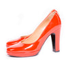 Hermes Red Leather Pumps - revogue