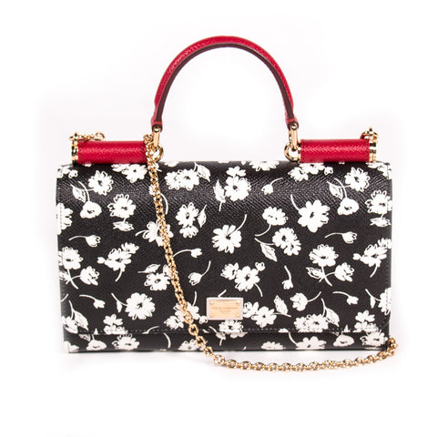 Dolce & Gabbana Floral Fabric Bag