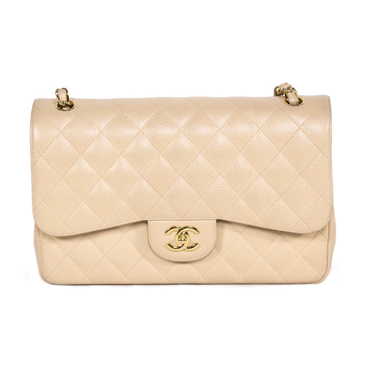 Chanel Caviar Classic Jumbo Double Flap Bag Bags Chanel - Shop authentic new pre-owned designer brands online at Re-Vogue