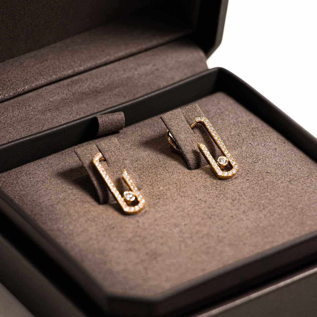 Messika x Gigi Hadid 18K Diamonds Move Addiction Earrings Accessories Messika - Shop authentic new pre-owned designer brands online at Re-Vogue