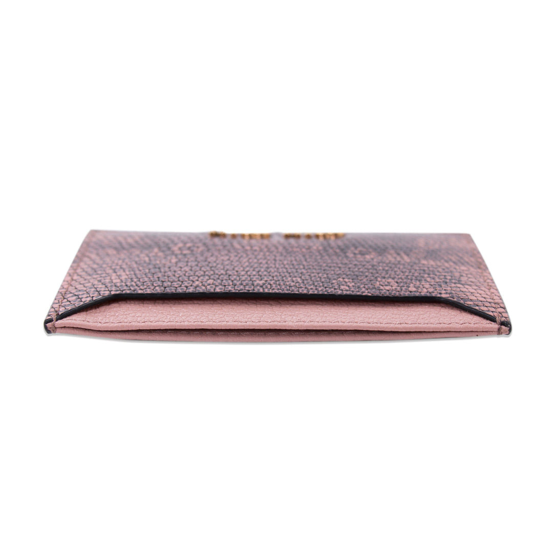 Miu Miu Lizard Card Holder Accessories Miu Miu - Shop authentic new pre-owned designer brands online at Re-Vogue