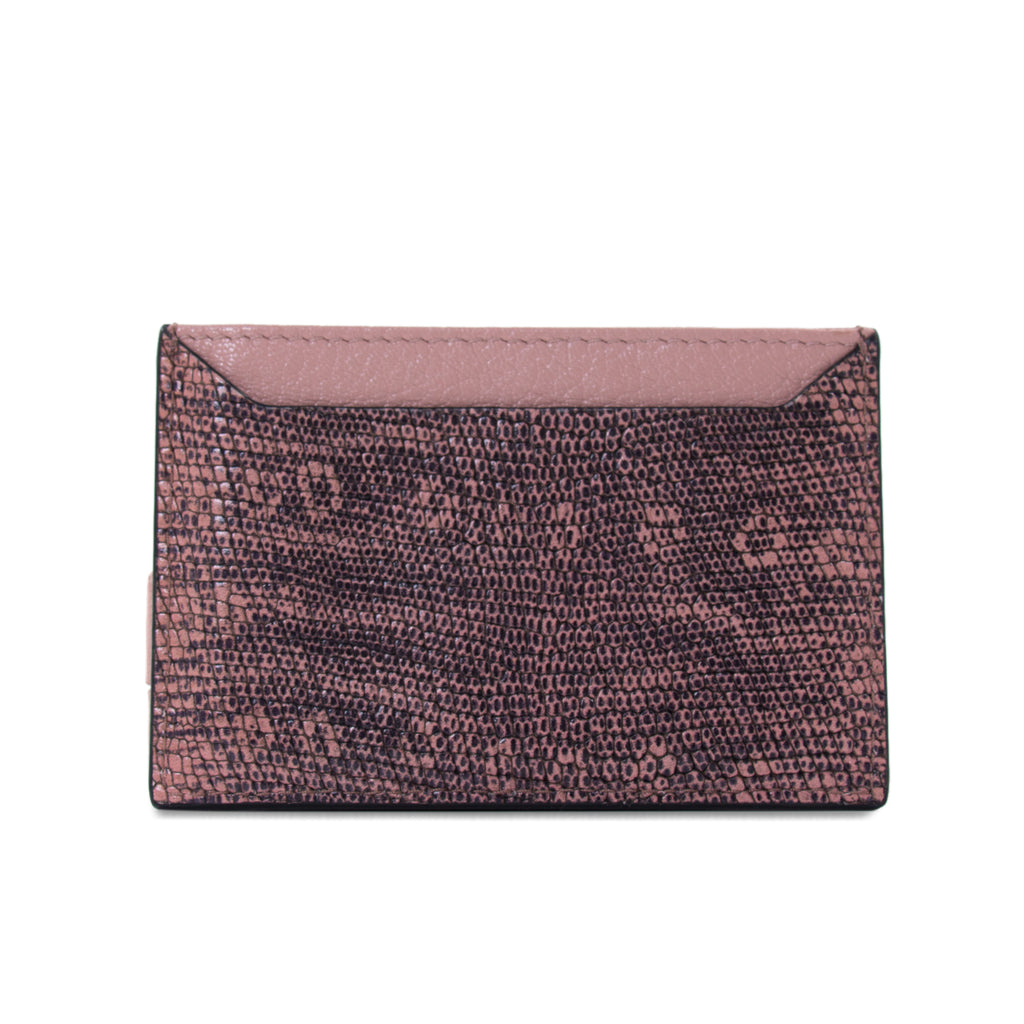 Miu Miu Lizard Card Holder Accessories Miu Miu - Shop authentic new pre-owned designer brands online at Re-Vogue