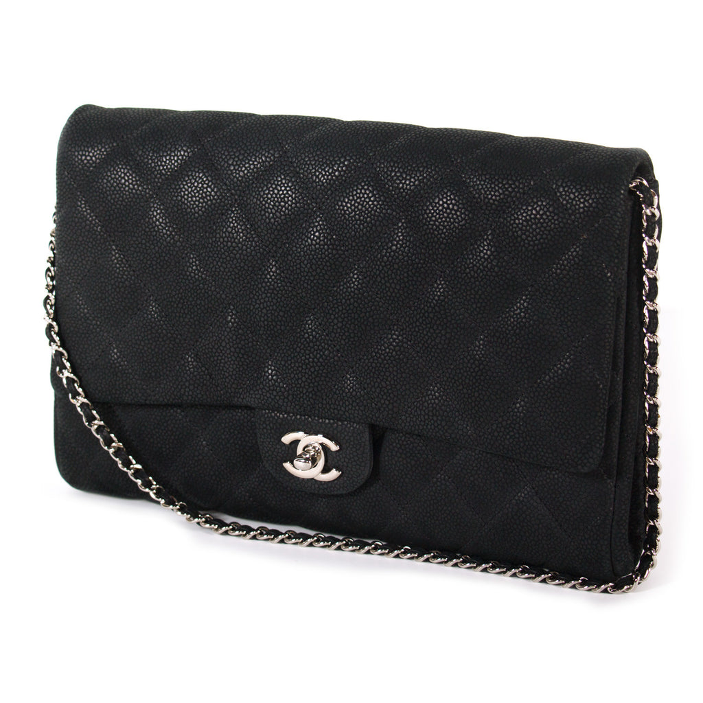 Chanel Classic Caviar Clutch With Chain Bags Chanel - Shop authentic new pre-owned designer brands online at Re-Vogue