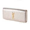 Saint Laurent Monogram Metallic Clutch Bags Yves Saint Laurent - Shop authentic new pre-owned designer brands online at Re-Vogue