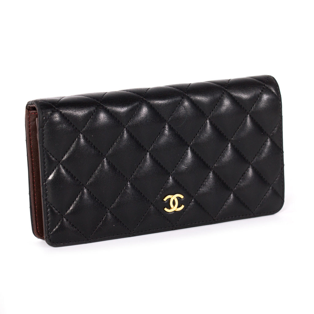 Chanel Quilted CC Long Flap Wallet Bags Chanel - Shop authentic new pre-owned designer brands online at Re-Vogue