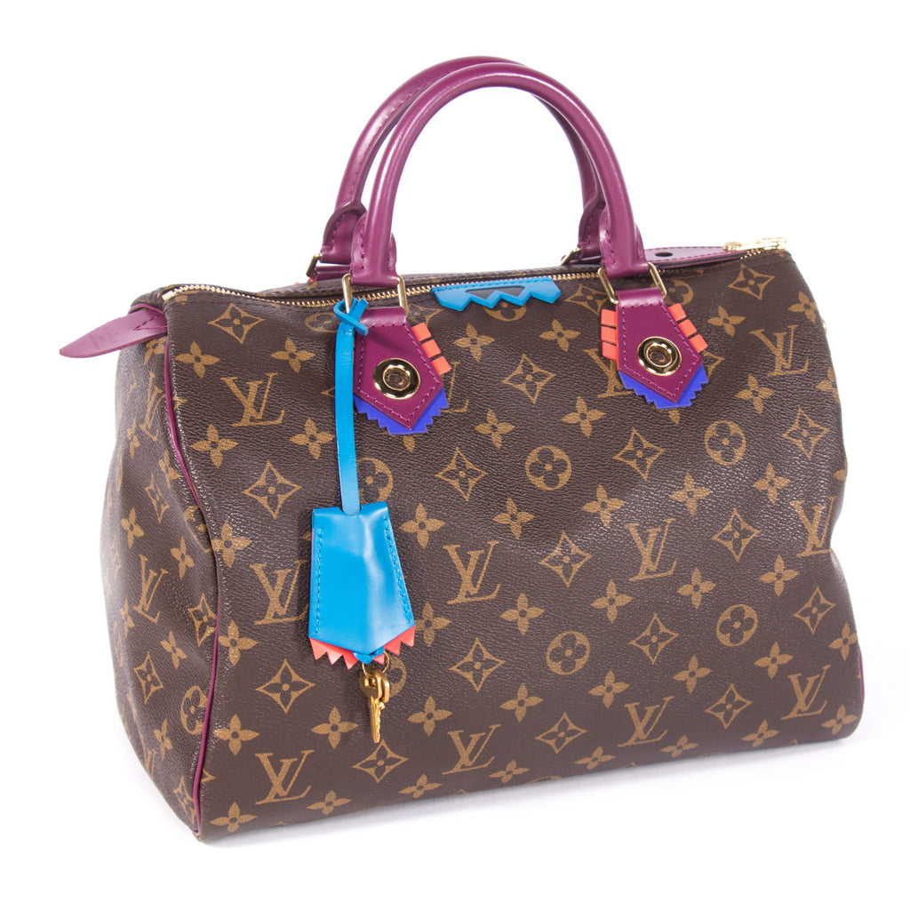 Louis Vuitton Speedy 30 Totem Bags Louis Vuitton - Shop authentic new pre-owned designer brands online at Re-Vogue
