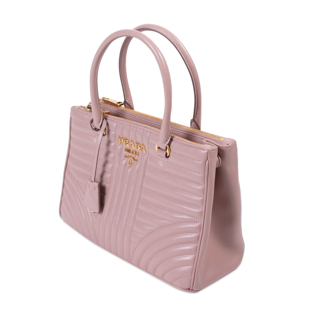 Shop authentic Prada Pattina Saffiano Lux Shoulder Bag at revogue
