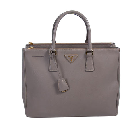 Prada Saffiano Lux Double Handle Tote Bag