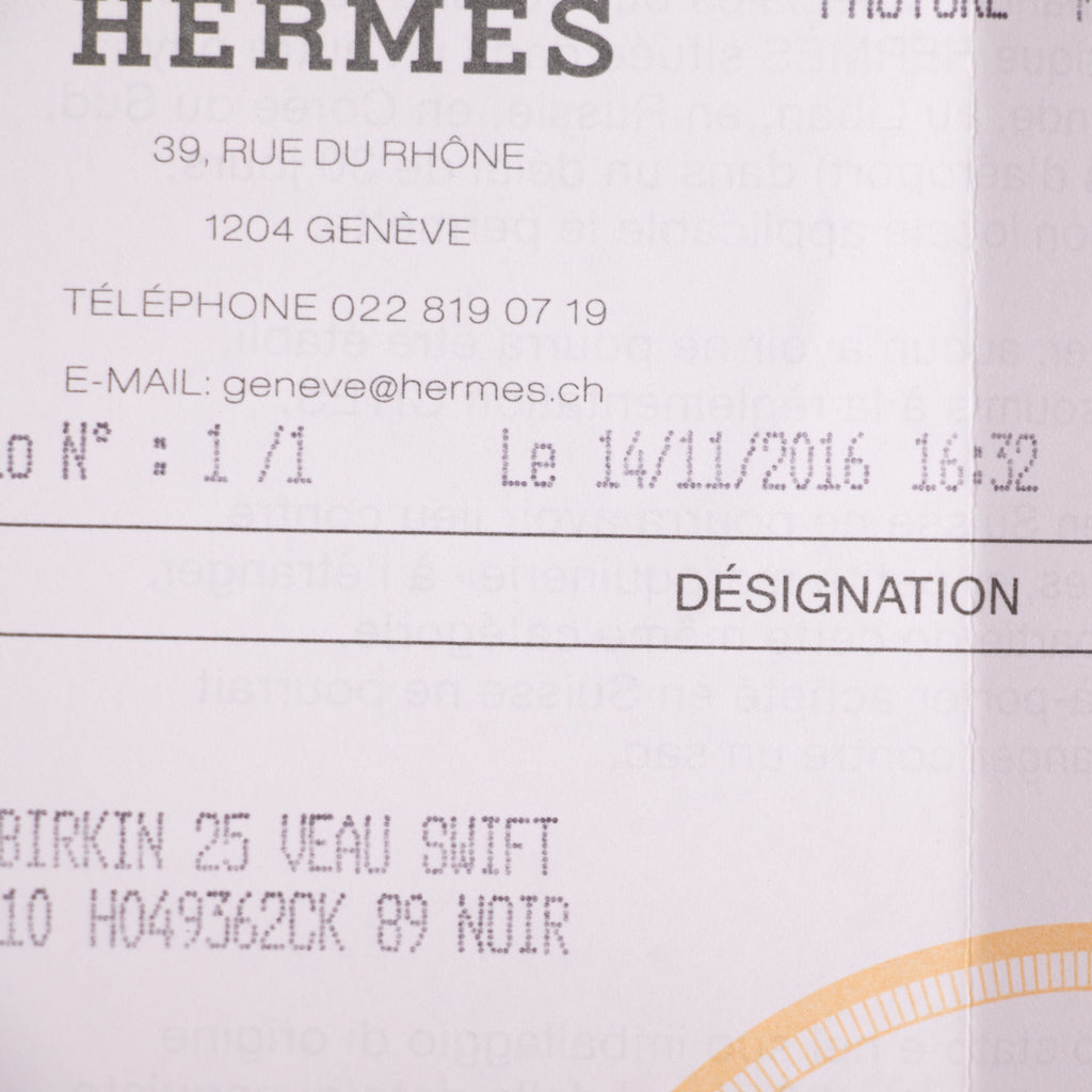 Hermes Birkin 25 Swift 2016 Bags Hermès - Shop authentic new pre-owned designer brands online at Re-Vogue