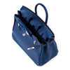 Hermes Birkin 25 Navy Blue Swift Bags Hermès - Shop authentic new pre-owned designer brands online at Re-Vogue