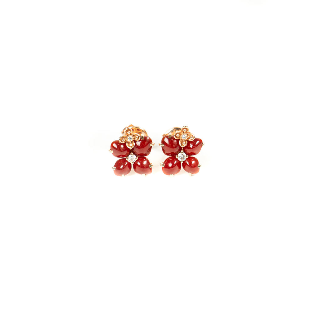 Chaumet Hortensia Aube Rosée Earrings Accessories Chaumet - Shop authentic new pre-owned designer brands online at Re-Vogue